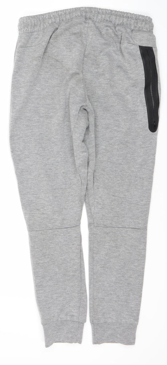 Nike Men's Grey Jogger Trousers S - Gym & Training