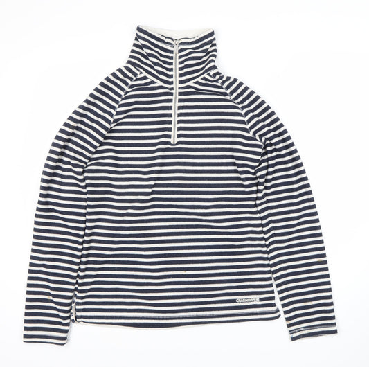 Womens UK Size 10 Craghoppers Blue Full Zip Sweatshirt