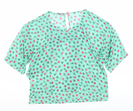 Womens UK Size 12 Miss Selfridge Multicoloured Blouse