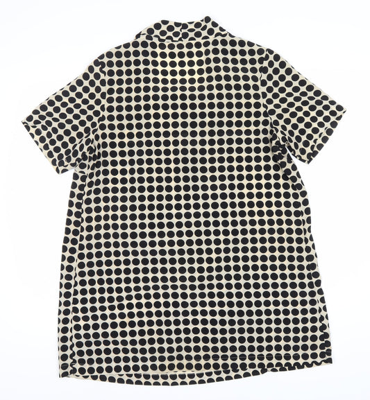 Womens UK Size 12 mamas & papas Black Tunic Blouse