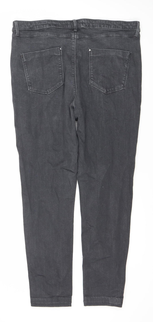 Womens UK Size 18 Marks and Spencer Skinny Black Jeans