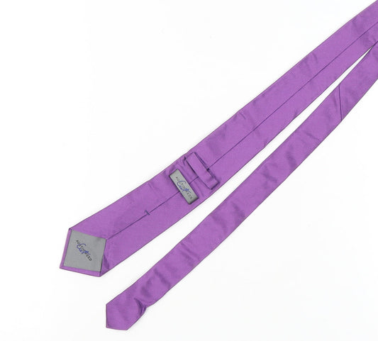 Austin Reed Purple Silk Herringbone Men's Tie