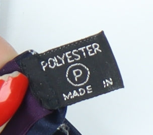 Michelsons of London Men’s Blue Polka Dot Tie