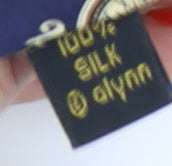Past Times Men’s Blue Silk Tie with Year 2000 Theme