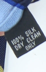 Howick Men's Blue Striped Silk Slim Tie