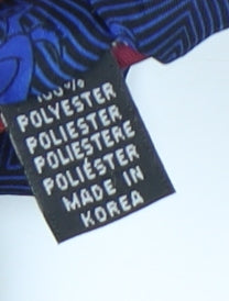 Looney Tunes Men's Blue Tasmanian Devil Tie