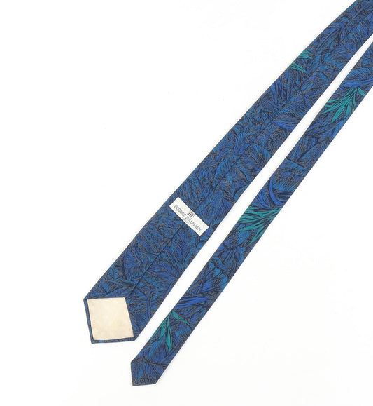 Pierre Balmain Men's Blue Silk Designer Tie