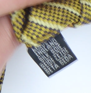 Mens Charles Tyrwhitt Gold Striped 100% Silk Tie