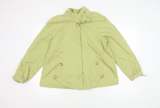 Womens UK Size 16 Marks and Spencer Green Basic Jacket