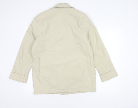 Womens UK Size 12 EWM Beige Basic Jacket