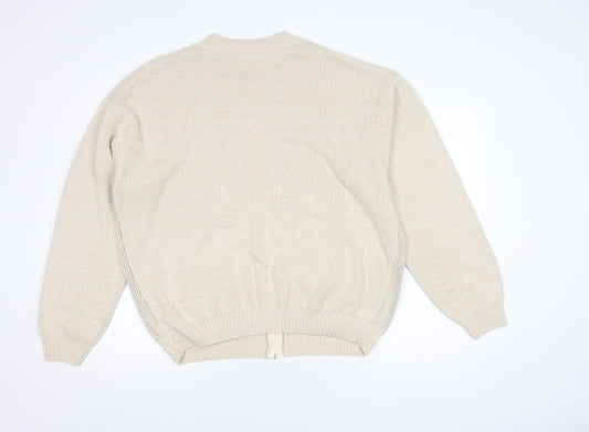 Premier Man Beige XL Full Zip Men's Jumper Aztec