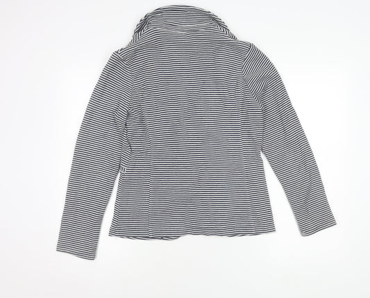 New Look Women's Navy Striped Blazer Size 12