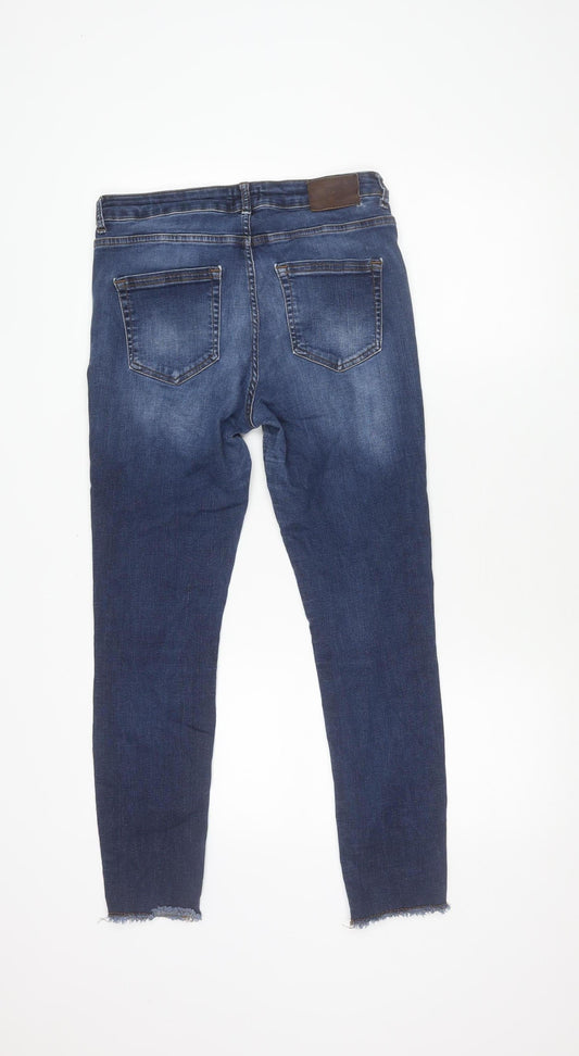 ONLY Women's Blue Skinny Jeans Size 4 Mid Rise