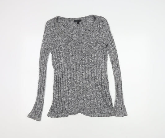 Womens UK Size 12 Topshop Grey Pullover Jumper