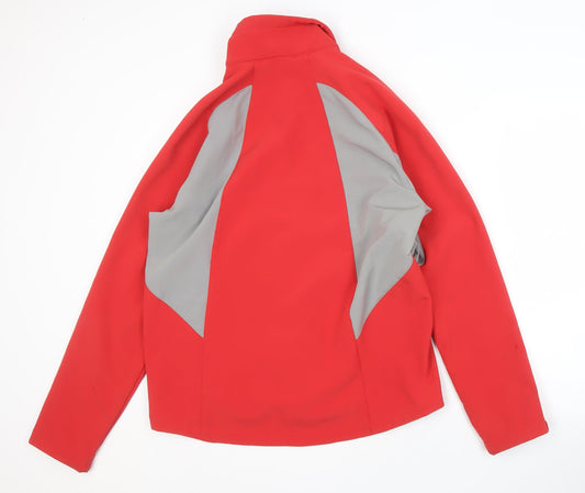 Mens UK Size M Crane Trail Red Soft Shell