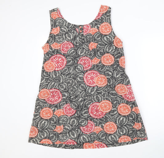 East Women's Multicoloured Floral Dress Size 14