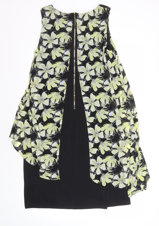 Klass Women's Floral Sleeveless Dress, Size 12