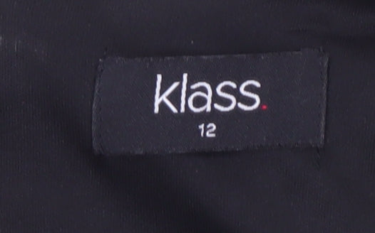 Klass Women's Floral Sleeveless Dress, Size 12