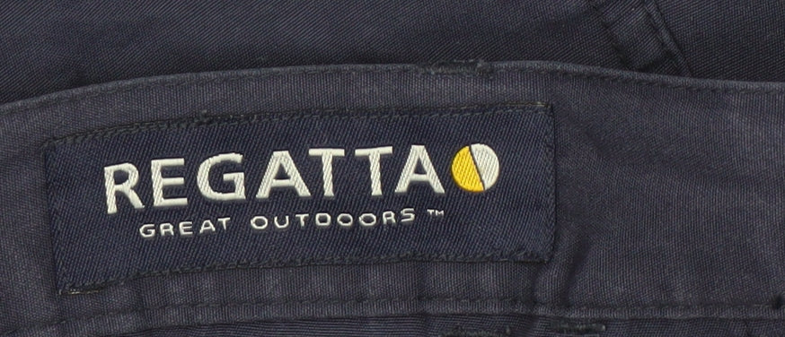 Regatta Mens Blue Cargo Trousers Size 32