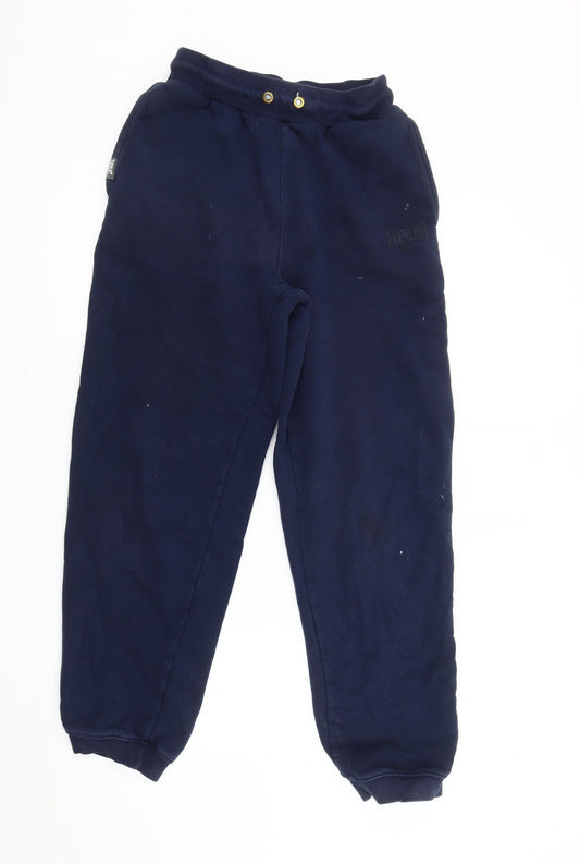 Mens UK Size S Everlast-activewear Regular Fit Jogger Blue Trousers