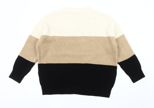 New Look Women’s Beige Pullover Jumper L