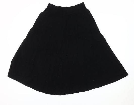 Next Black A-Line Women's Skirt Size 8