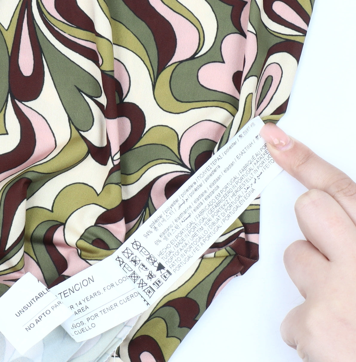Womens UK Size 12 Pull&Bear Leggings Multicoloured Leggings