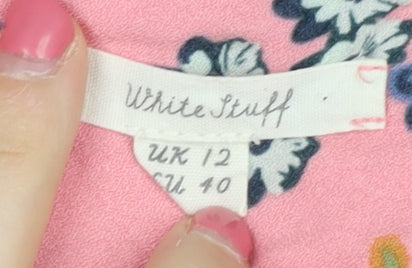 Womens UK Size 12 White Stuff Multicoloured Basic Blouse