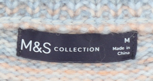 Womens UK Size M Marks and Spencer Multicoloured Pullover Jumper
