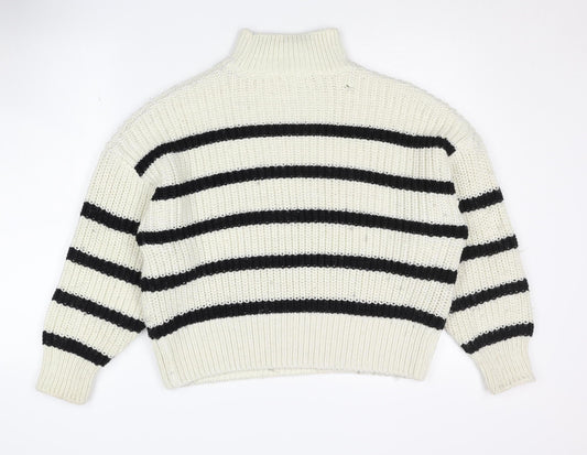 Womens UK Size M H&M Multicoloured Pullover Jumper