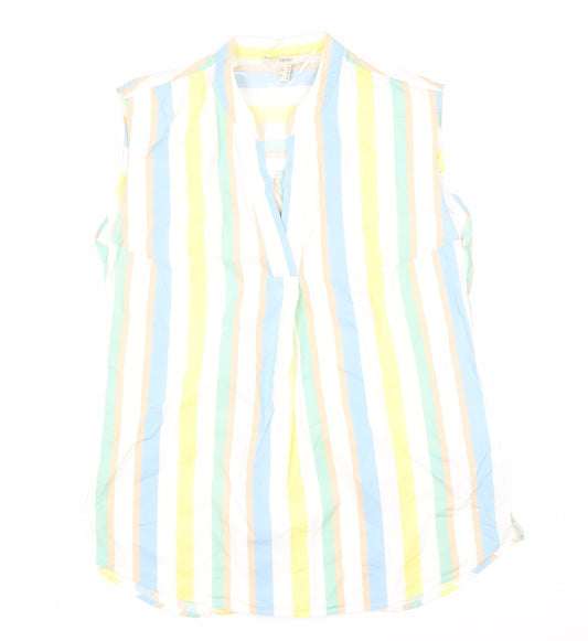 Womens UK Size UK 10 Esprit Multicoloured Tunic Blouse