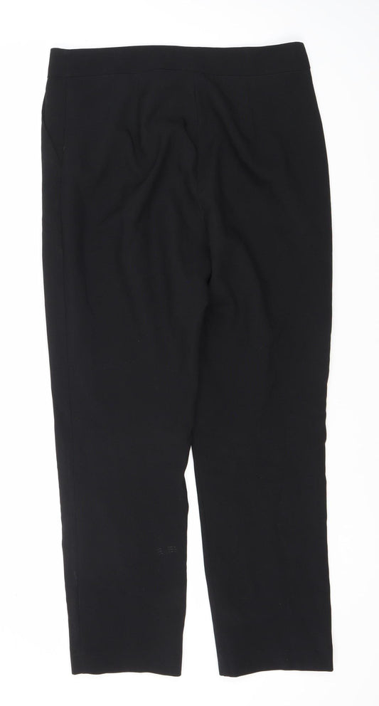 New Look Women's Black Trousers Size 14 Polyester