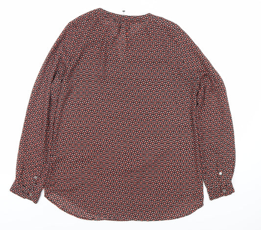 Womens UK Size 10 Marks and Spencer Multicoloured Blouse