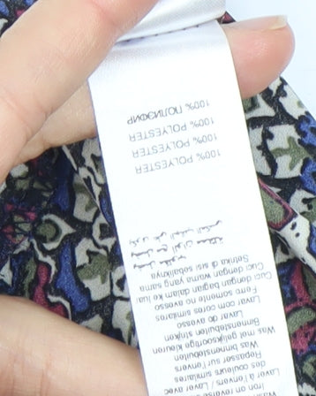 New Look Women's Multicoloured Floral Playsuit UK 6