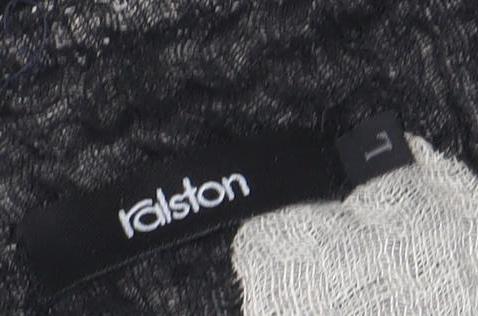 Womens UK Size L No Data Black Basic Jacket