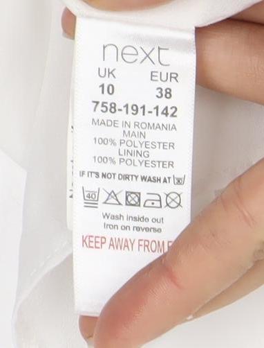 Next Women's Multicoloured A-Line Dress Size 10