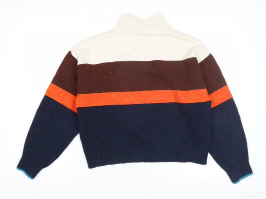 Womens UK Size S H&M Multicoloured Pullover Jumper