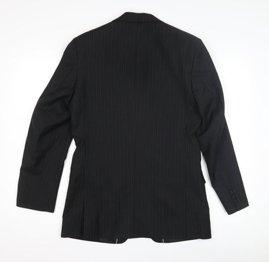 Mens UK Size 36 Burton Regular Black Suit Jacket