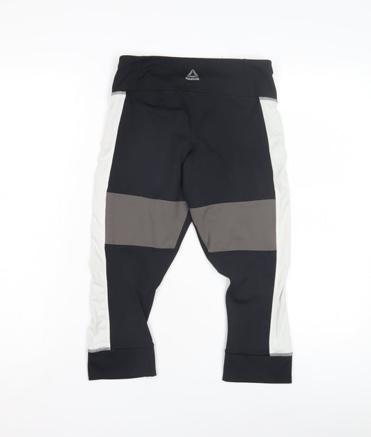 Reebok Women's Black Compression Leggings, Size S