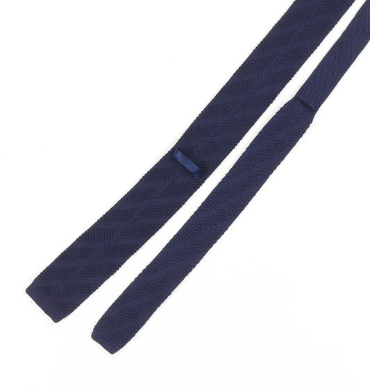 Ted Baker Men’s Blue Knit Designer Tie
