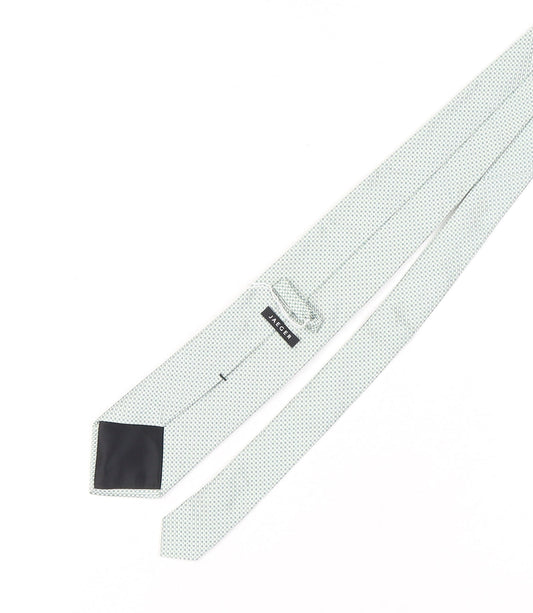 Jaeger Men's Blue Slim Geometric Silk Tie