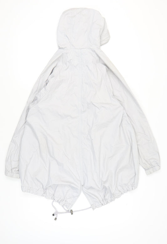 Womens UK Size 8 Marks and Spencer Grey Parka Coat