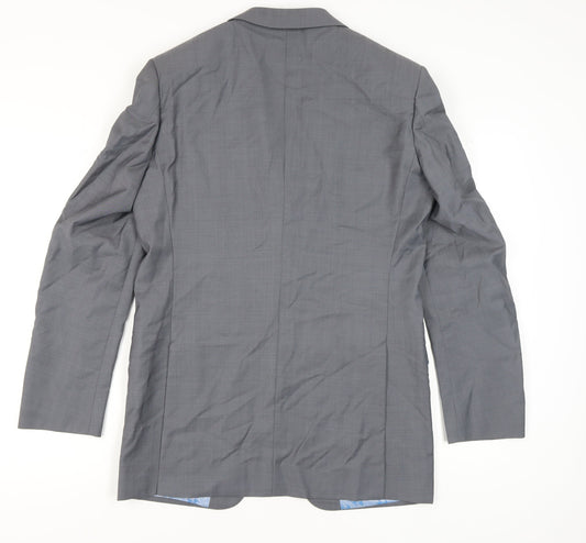 Mens UK Size 38 Marks and Spencer Regular Grey Suit Jacket