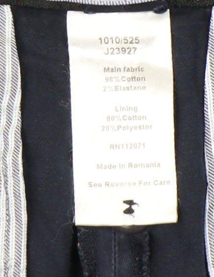 Womens UK Size 10 Jigsaw Chino Blue Trousers