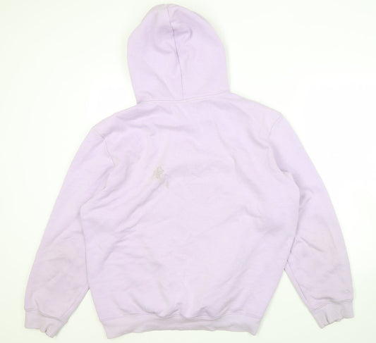 H&M Unisex Purple Pullover Hoodie XL - Casual Comfort
