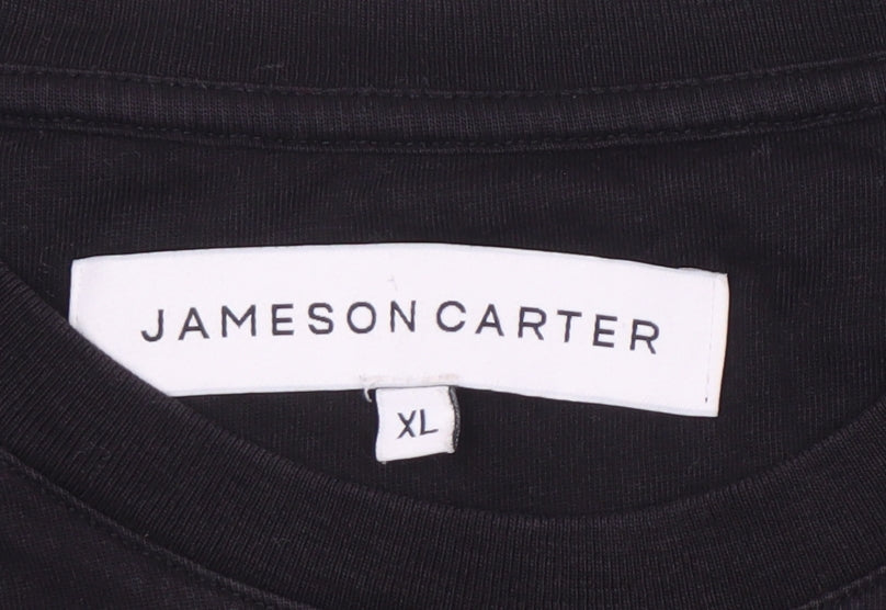 Mens UK Size XL Jameson Carter Black T-Shirt