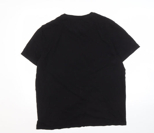 Lyle & Scott Men's Black Logo T-Shirt XL