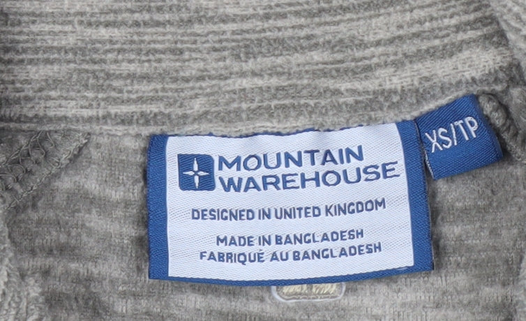 Mens UK Size XS Mountain Warehouse Grey Pullover Sweatshirt