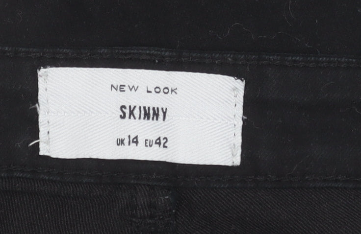 New Look Women's Black Skinny Jeans Size 14