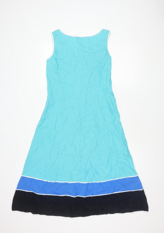 Marks and Spencer Women's Multicoloured Shift Dress, Size 10